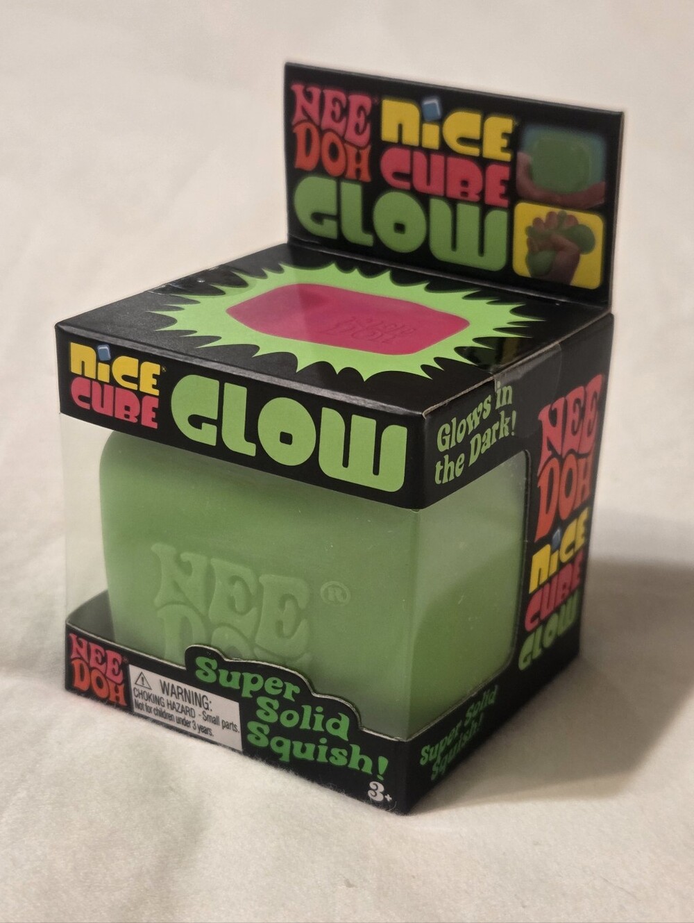 Glow In The Dark Nice Cube - Green